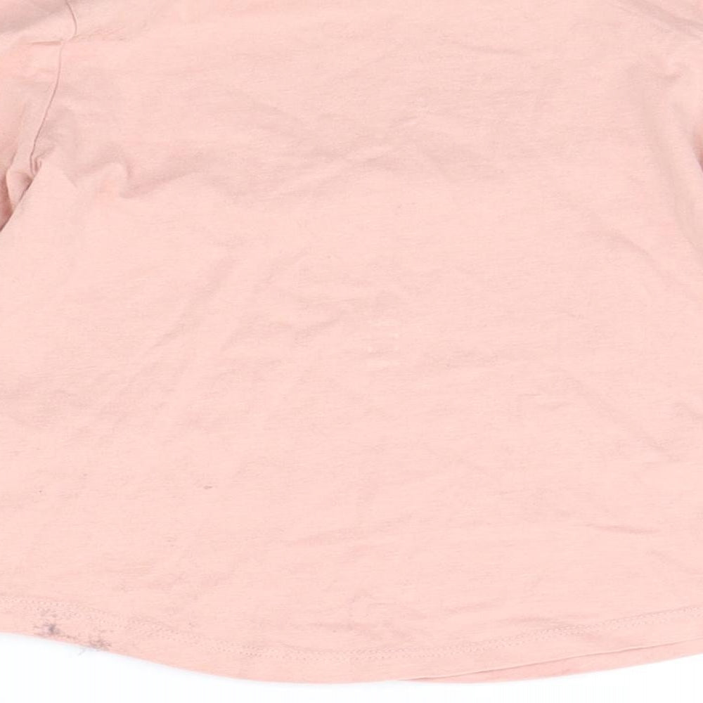 TU Girls Pink   Basic T-Shirt Size 6 Years