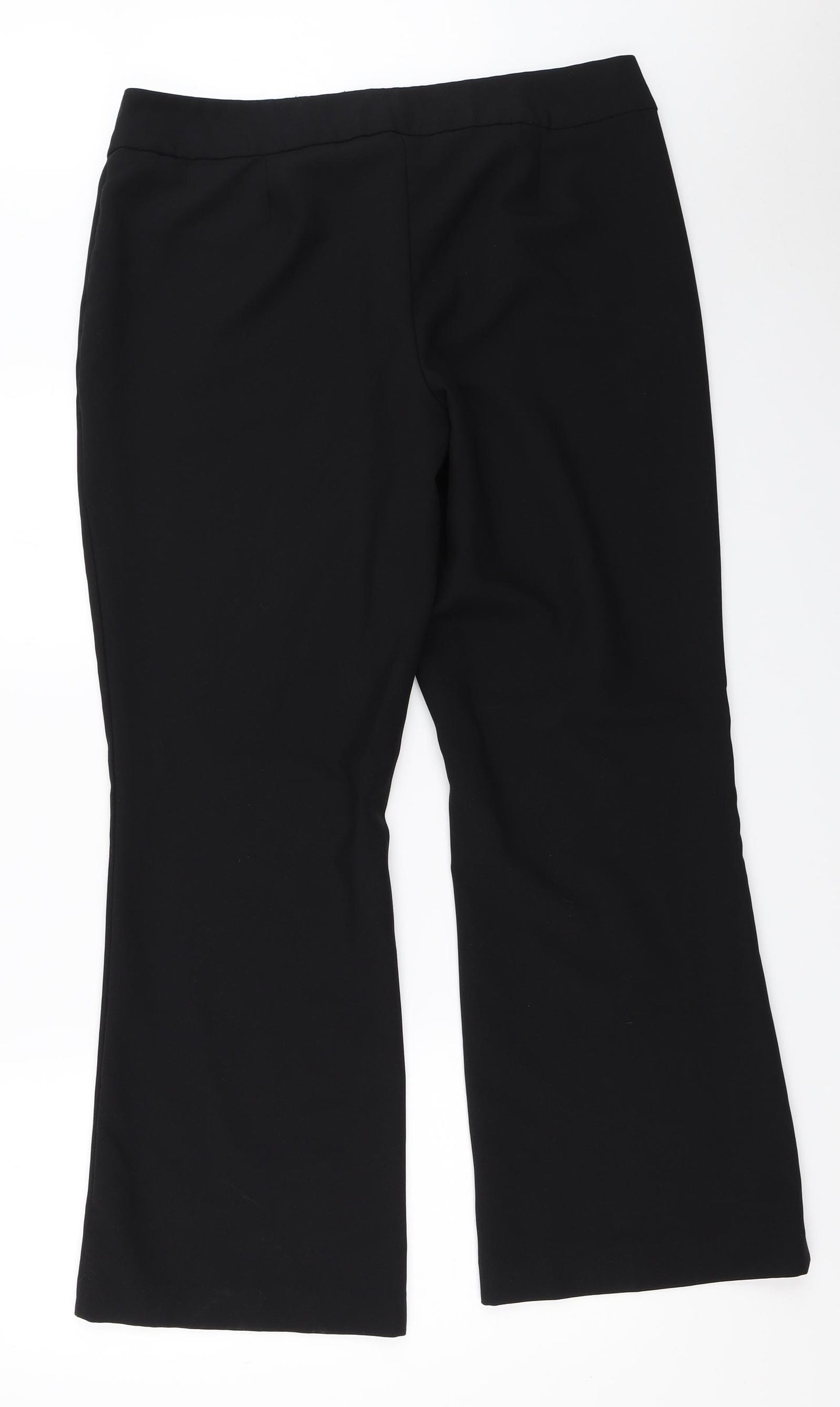 George Womens Black   Trousers  Size 16 L30 in