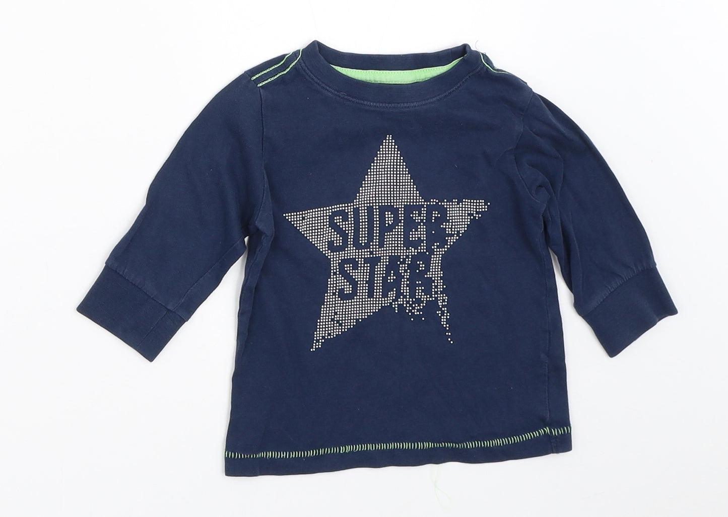 NEXT Boys Blue   Basic T-Shirt Size 6-9 Months