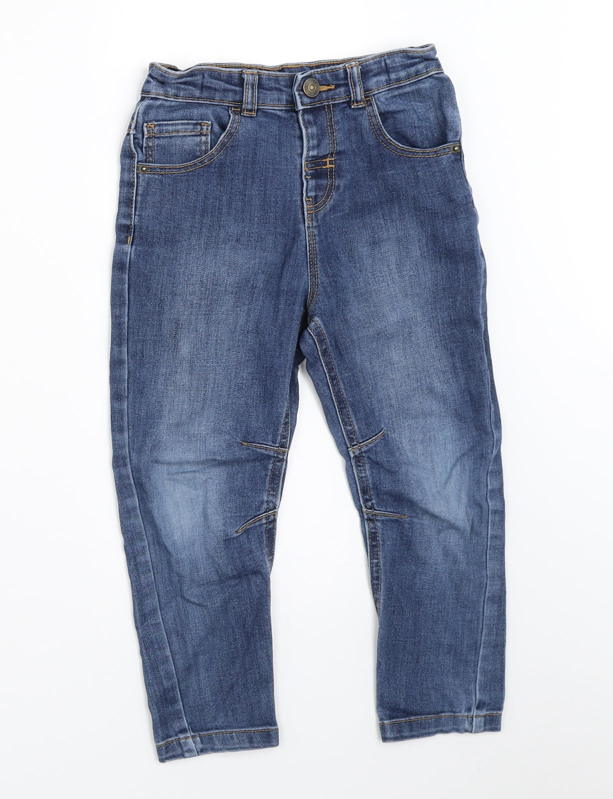George Boys Blue   Straight Jeans Size 4-5 Years