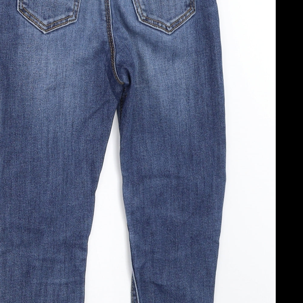 George Boys Blue   Straight Jeans Size 4-5 Years