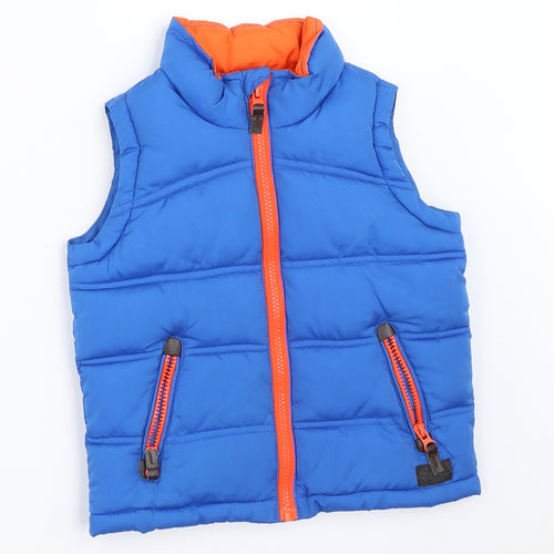 Briarcliff Boys Blue   Gilet Coat Size 3-4 Years