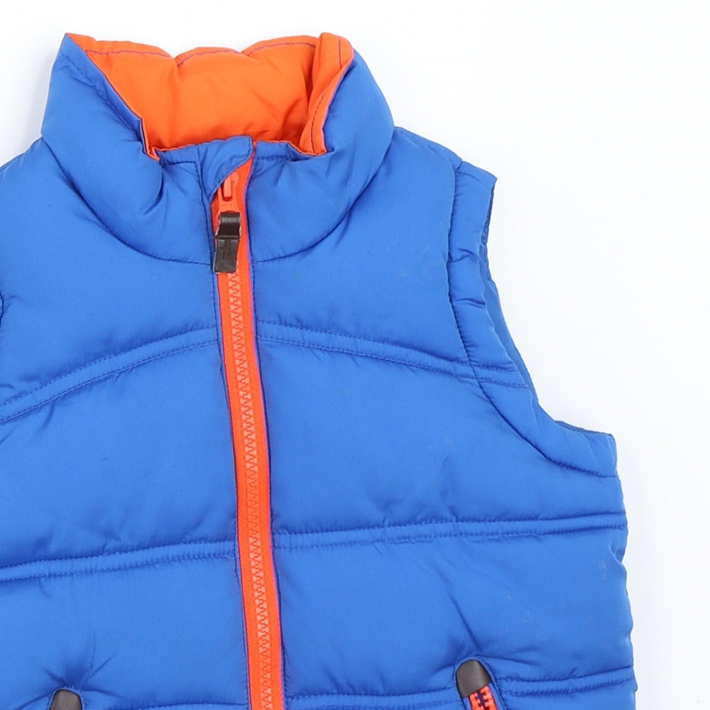 Briarcliff Boys Blue   Gilet Coat Size 3-4 Years