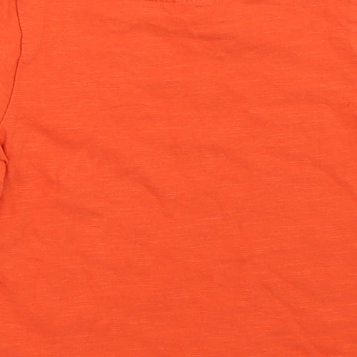 Mini Club Boys Orange   Basic T-Shirt Size 9-12 Months