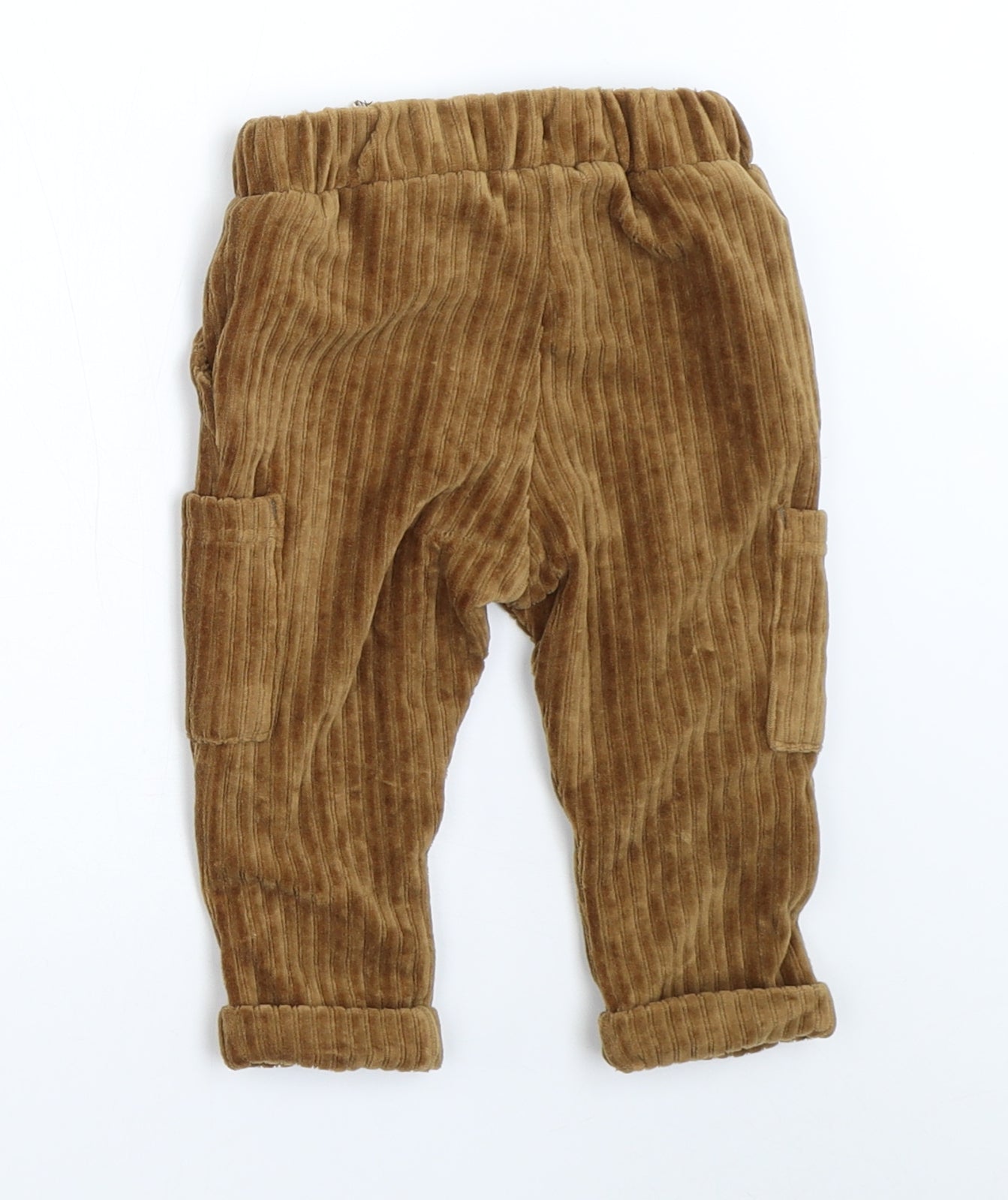 Nutmeg Boys Brown   Capri Trousers Size 6-9 Months