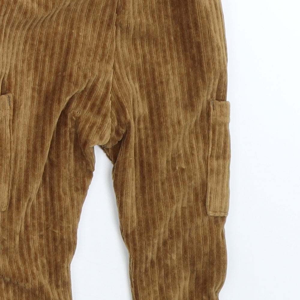 Nutmeg Boys Brown   Capri Trousers Size 6-9 Months