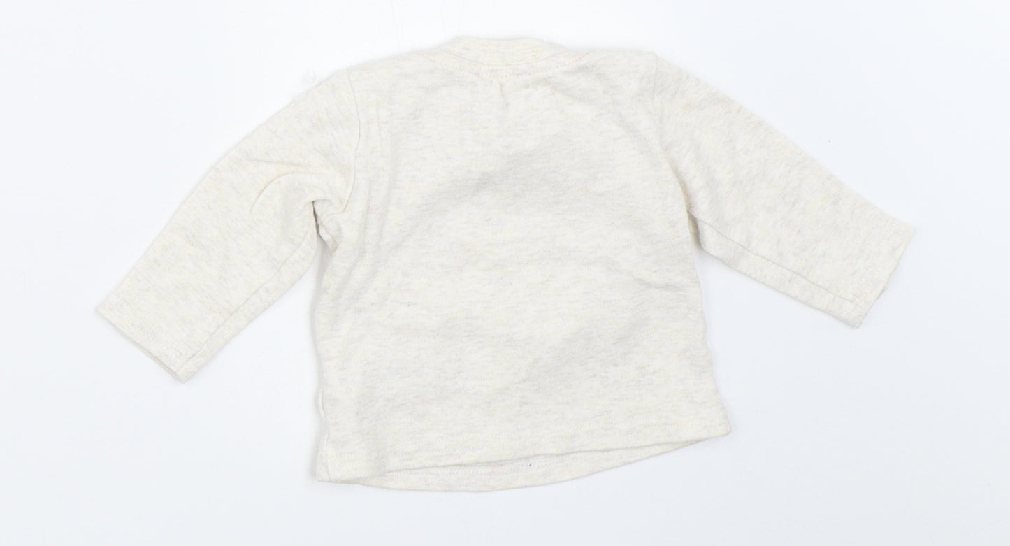 Primark Baby Beige   Basic T-Shirt Size 3-6 Months  - Winnie The Pooh