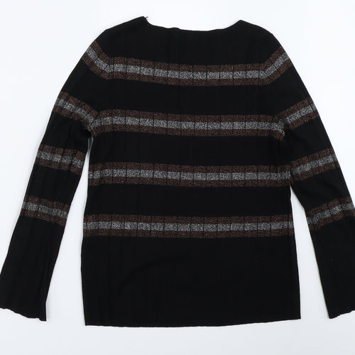 Papaya Womens Black   Pullover Jumper Size 12