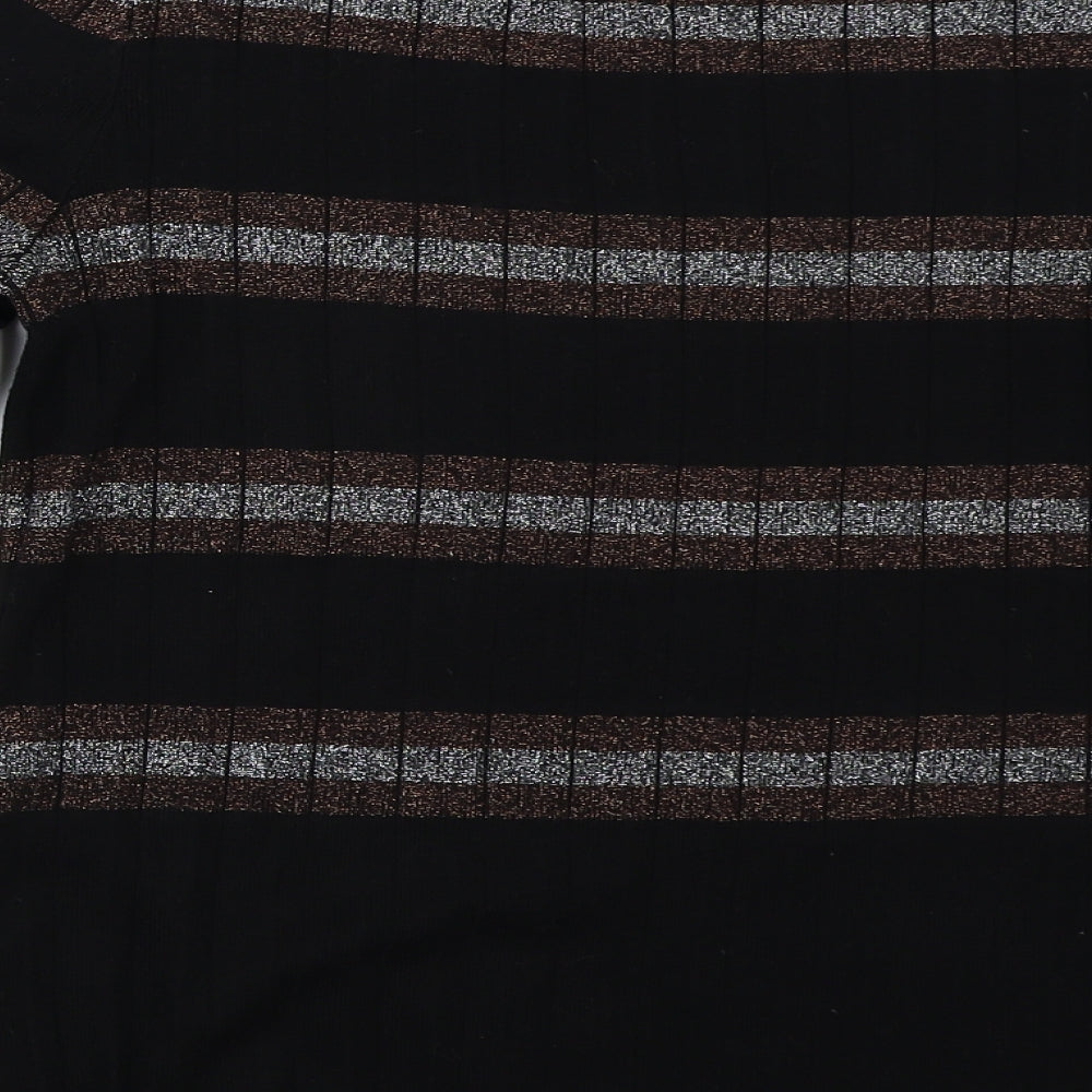 Papaya Womens Black   Pullover Jumper Size 12