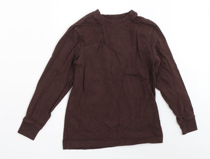 NEXT Boys Brown Pullover Sweatshirt Size 7 Years