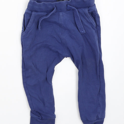 NEXT Boys Blue   Jogger Trousers Size 18-24 Months