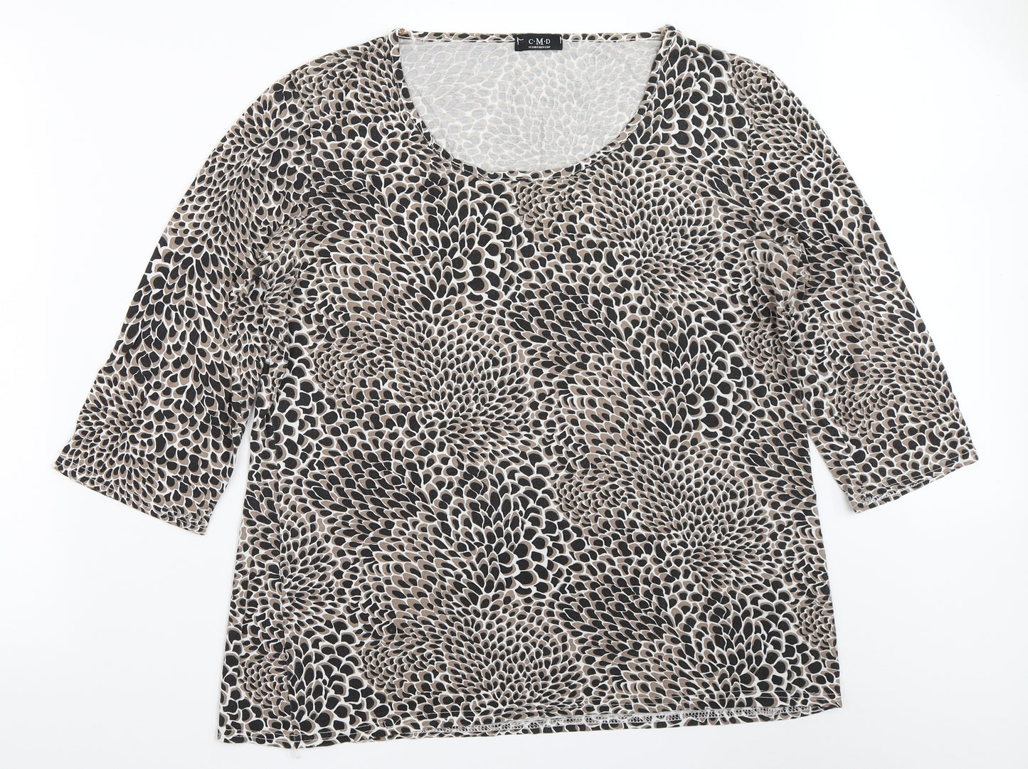CMD Womens Black   Basic T-Shirt Size 2XL