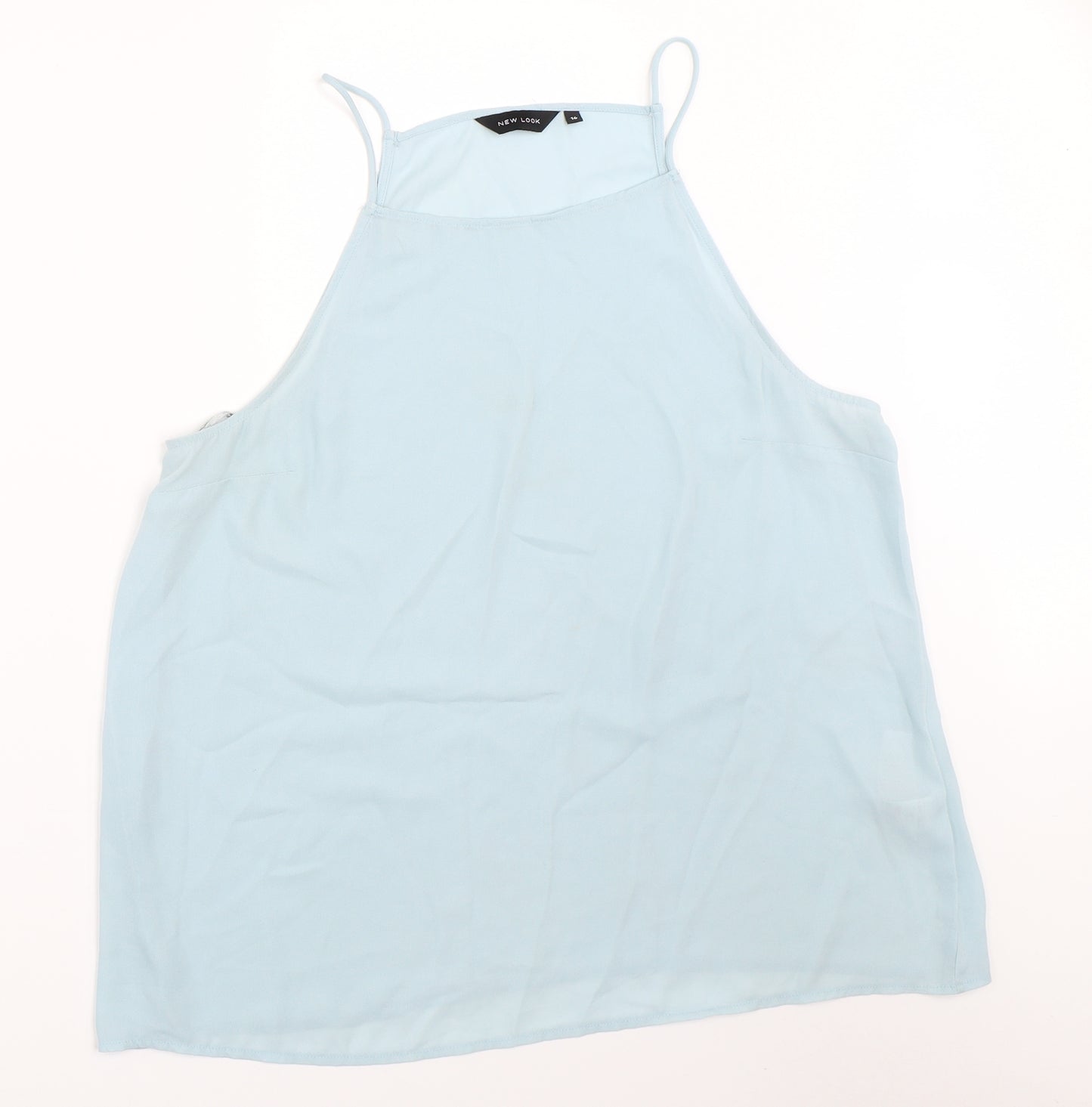 New Look Womens Blue   Basic Blouse Size 16