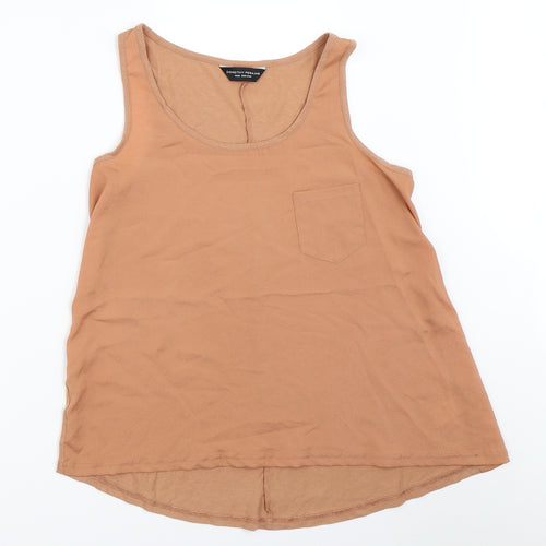 Dorothy Perkins Womens Beige   Basic Tank Size 10