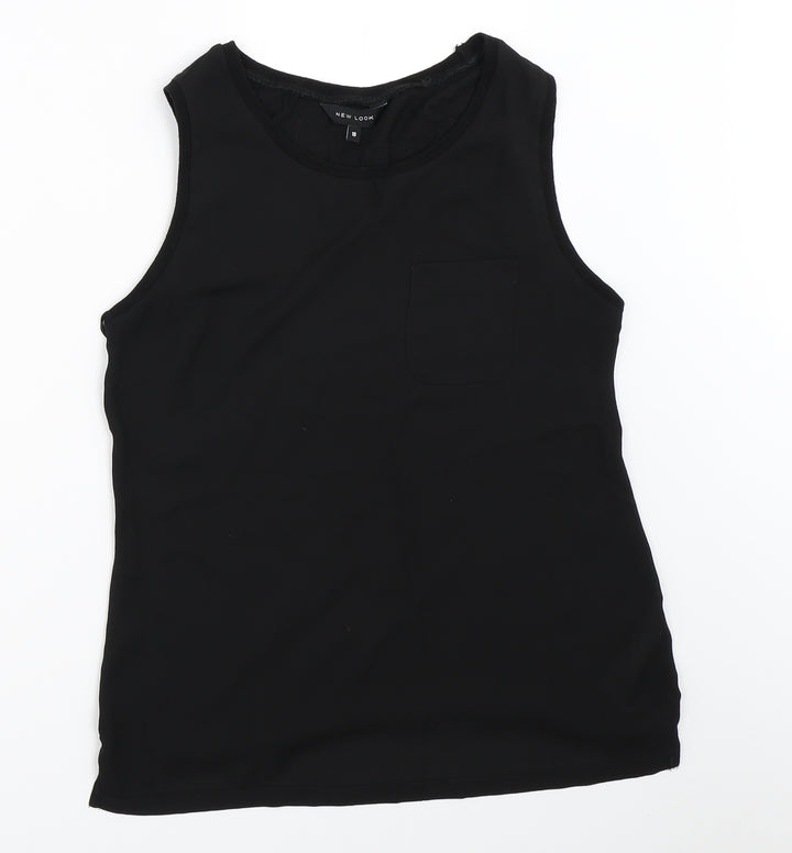 New Look Womens Black   Basic Blouse Size 10
