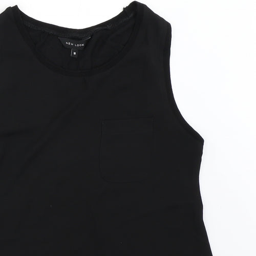 New Look Womens Black   Basic Blouse Size 10