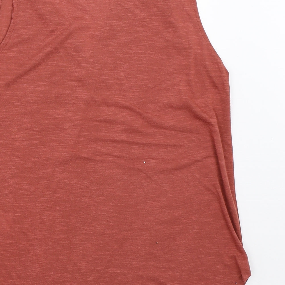 New Look Womens Red   Basic Tank Size 12