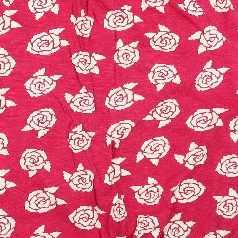 Marks and Spencer Womens Pink   Basic T-Shirt Size 18