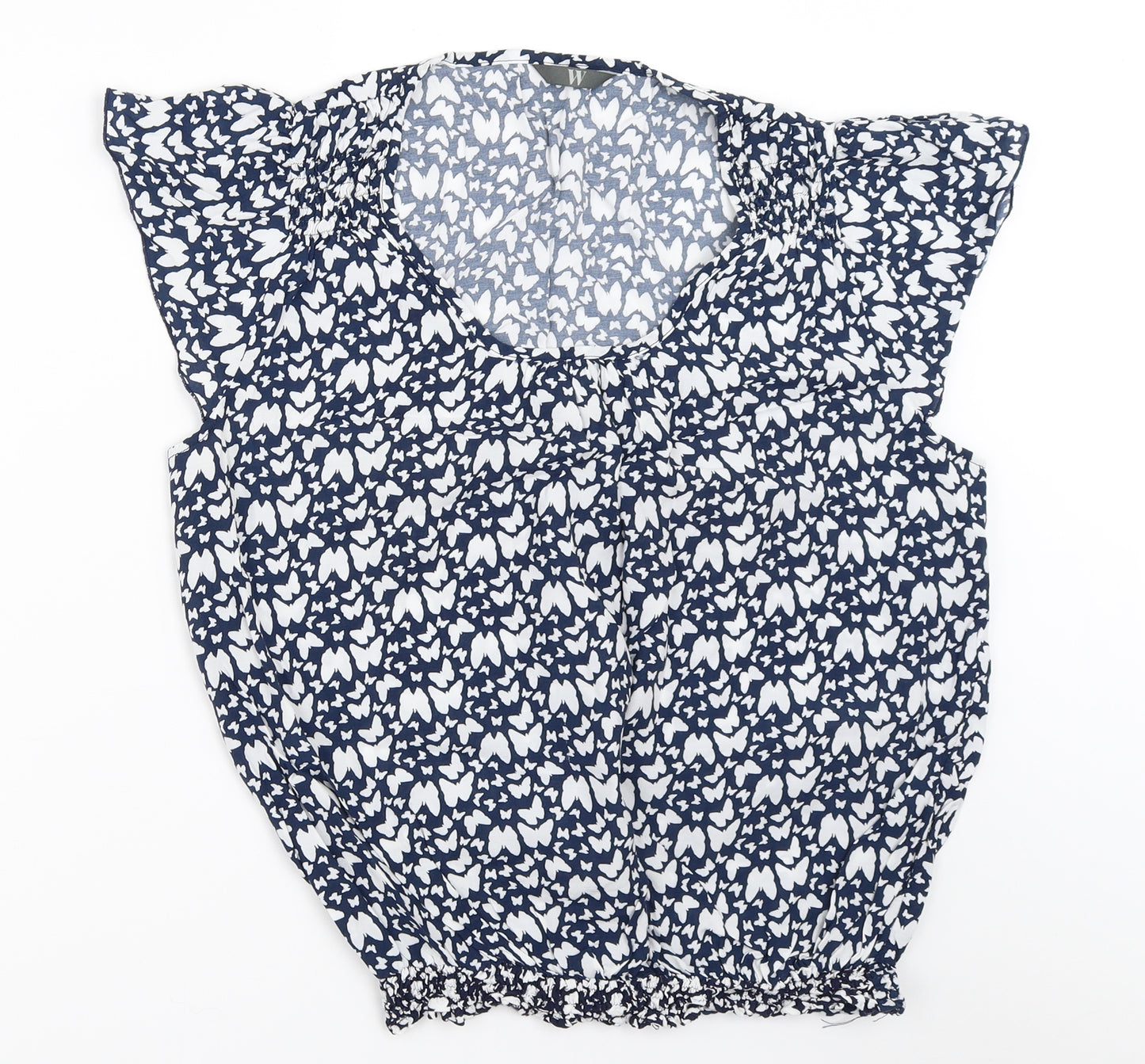 BHS Womens Blue   Basic T-Shirt Size 16
