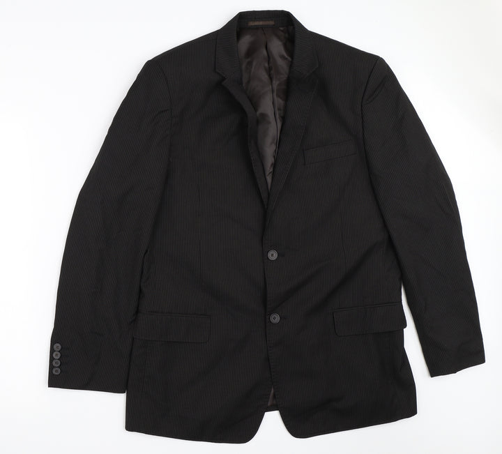 Butler & Webb Mens Black   Jacket Blazer Size 44