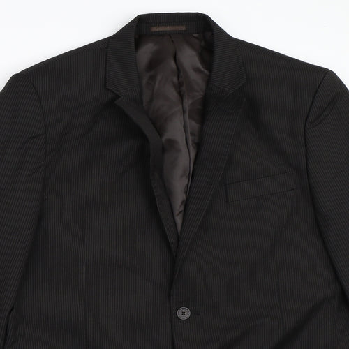 Butler & Webb Mens Black   Jacket Blazer Size 44
