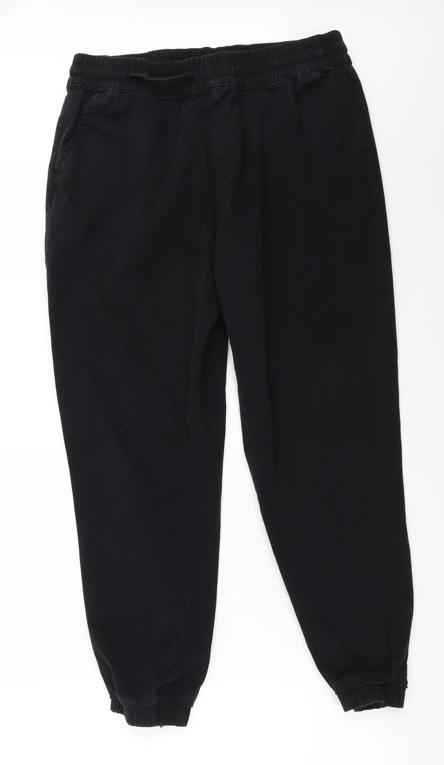 F&F Womens Black   Jogger Trousers Size 14 L26 in