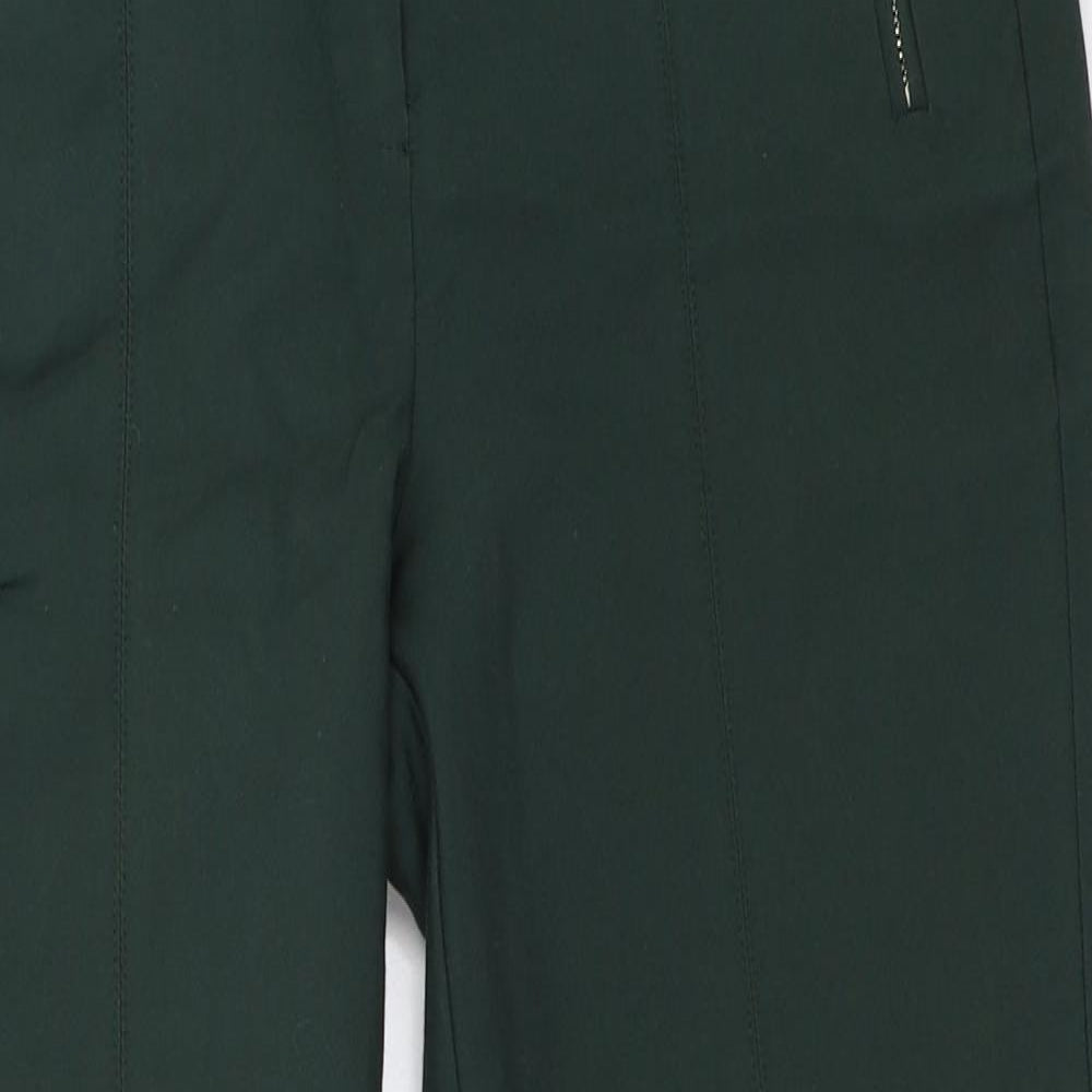 F&F Womens Green   Capri Trousers Size 12 L26 in