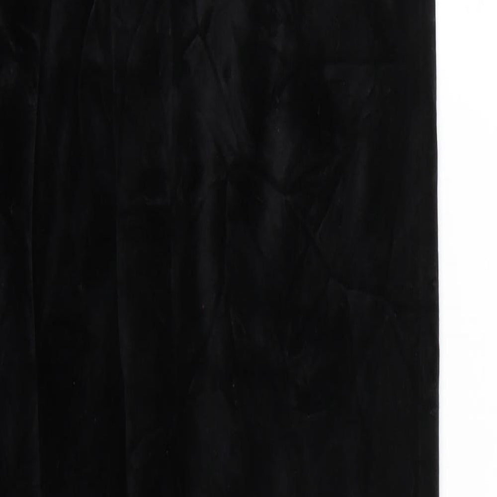 South Beach Womens Black   Jogger Trousers Size 8 L24 in