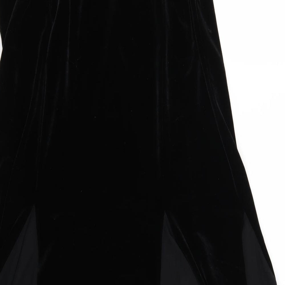 Gina Bacconi Womens Black   Flare Skirt Size 16