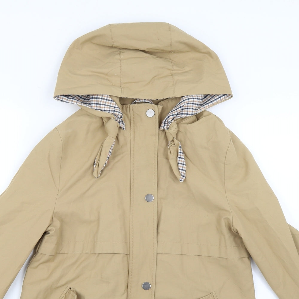 Zara Boys Beige   Rain Coat Coat Size 11-12 Years