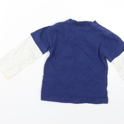 Debenhams Baby Multicoloured Geometric  Basic T-Shirt Size 12-18 Months