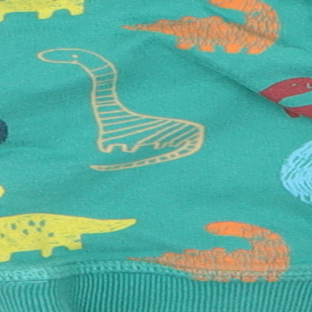 NEXT Baby Green Geometric  Pullover Jumper Size 0-3 Months