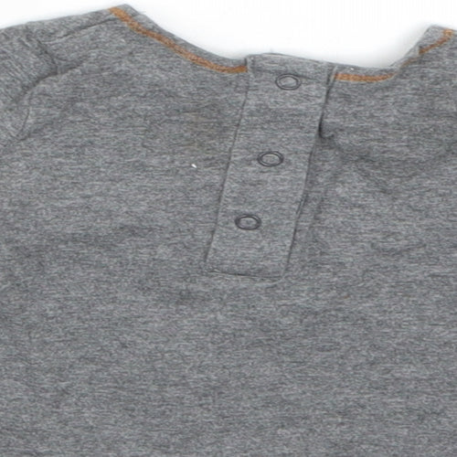 NEXT Baby Grey   Basic T-Shirt Size 0-3 Months