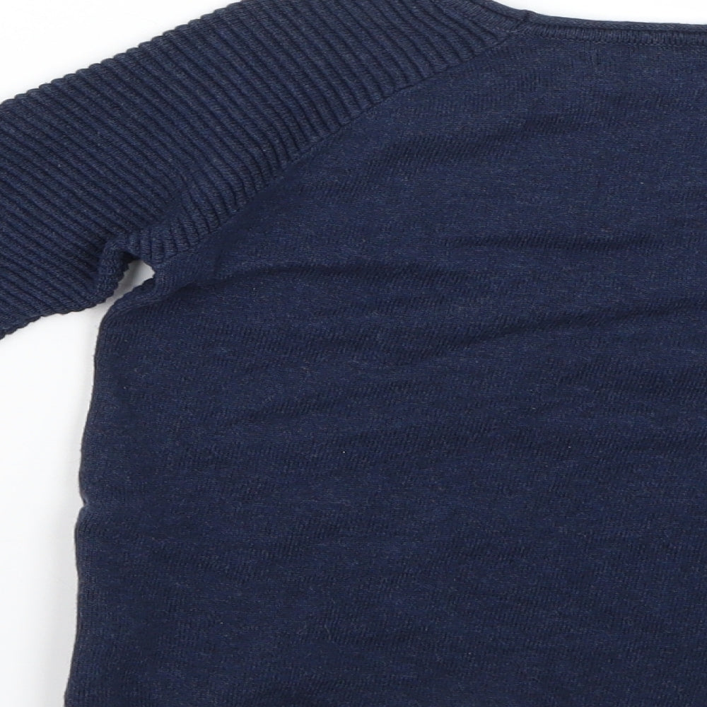 Primark Boys Blue   Pullover Jumper Size 5-6 Years