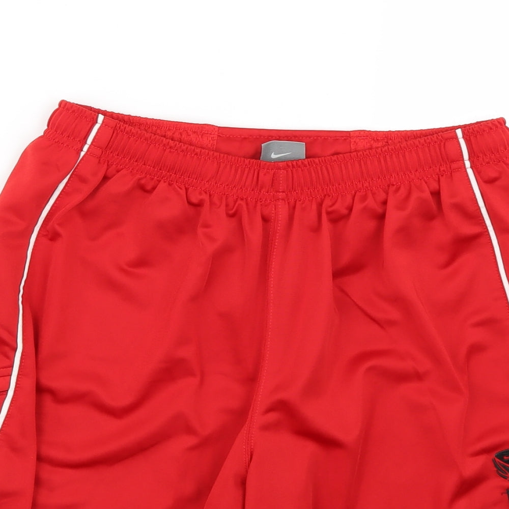 Nike Boys Red   Sweat Shorts Size 15-16 Years