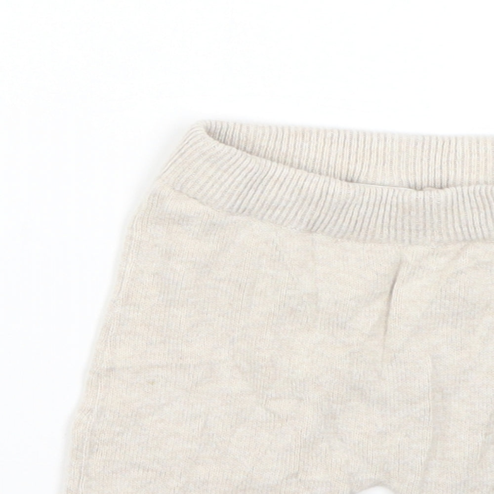 NEXT Baby Beige   Track Pants Leggings Size 0-3 Months
