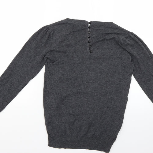 city by jcl Womens Grey   Pullover Jumper Size M