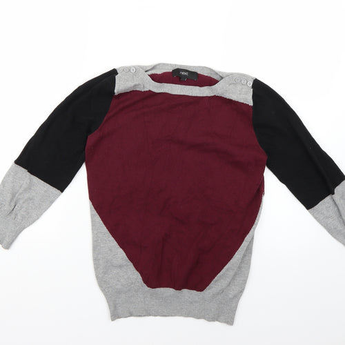 NEXT Womens Multicoloured   Pullover Jumper Size 10