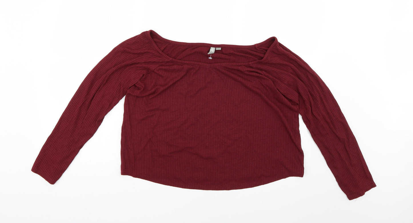 ASOS Womens Red   Basic Blouse Size 22