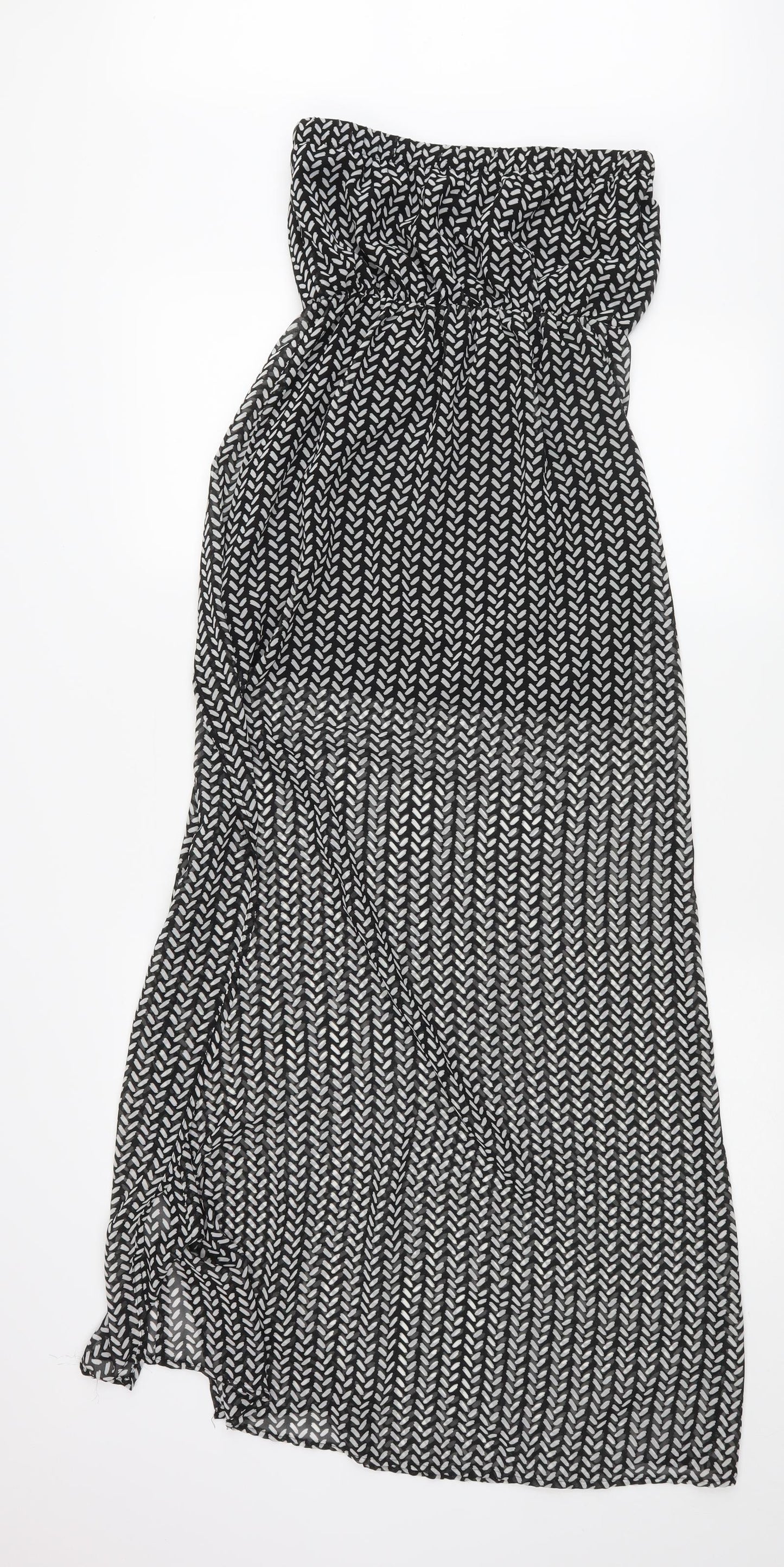 H&M Womens Black   Maxi  Size 8