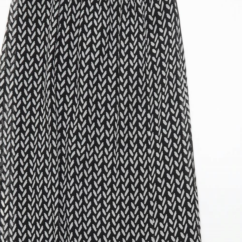 H&M Womens Black   Maxi  Size 8