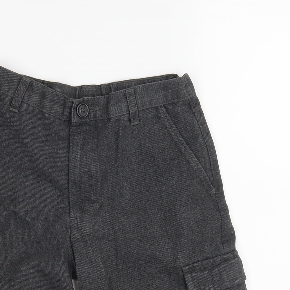 George Boys Grey   Chino Shorts Size 7-8 Years - School Shorts