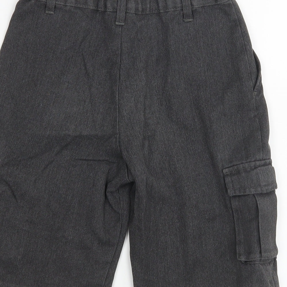 George Boys Grey   Chino Shorts Size 7-8 Years - School Shorts