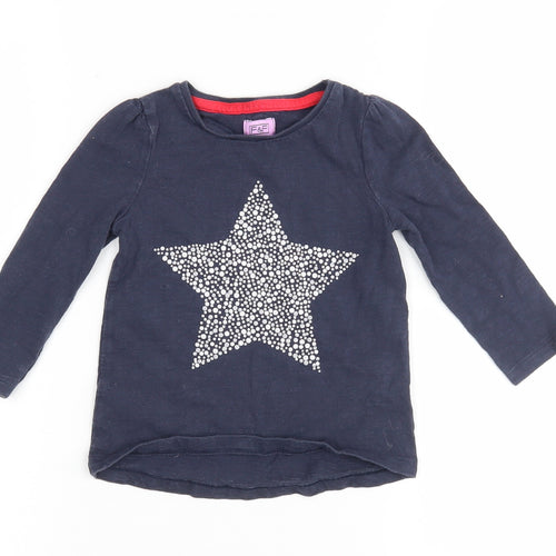 F&F Girls Blue   Basic Casual Size 12-18 Months