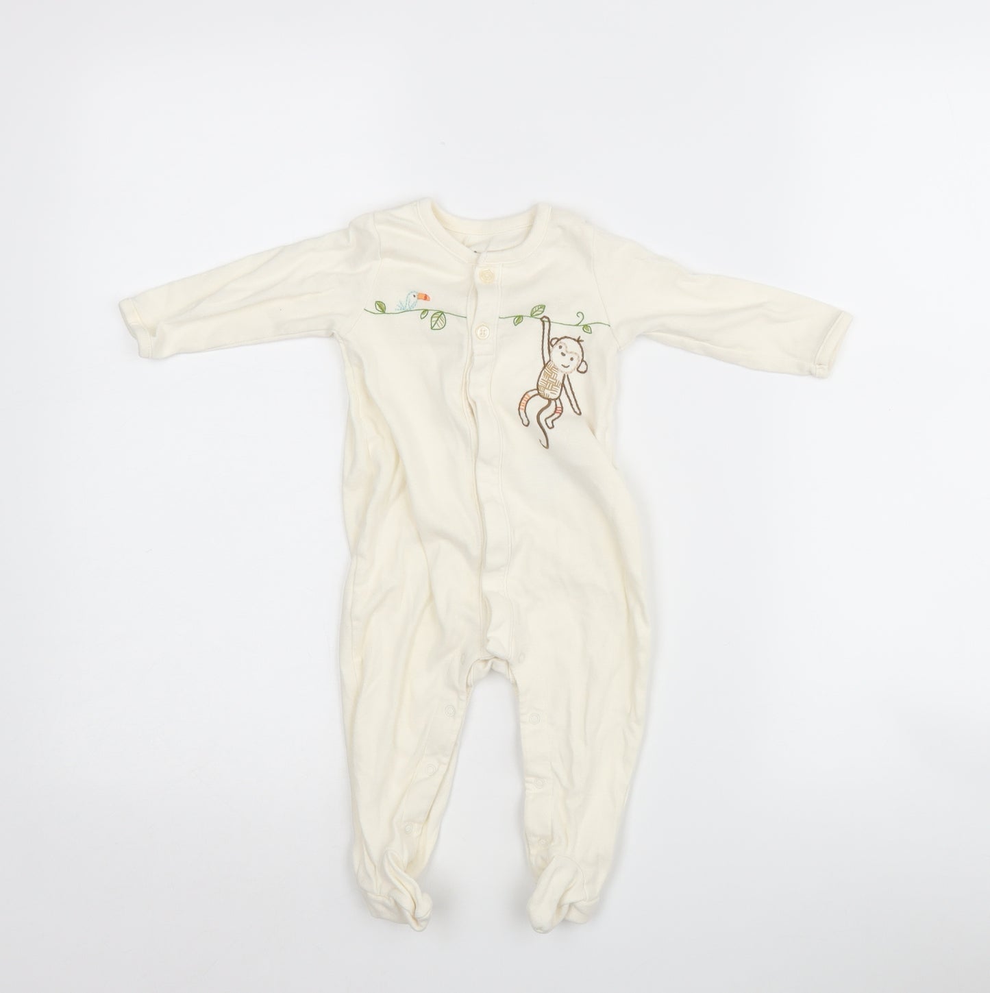 Gap Baby White Ikat  Babygrow One-Piece Size 3-6 Months