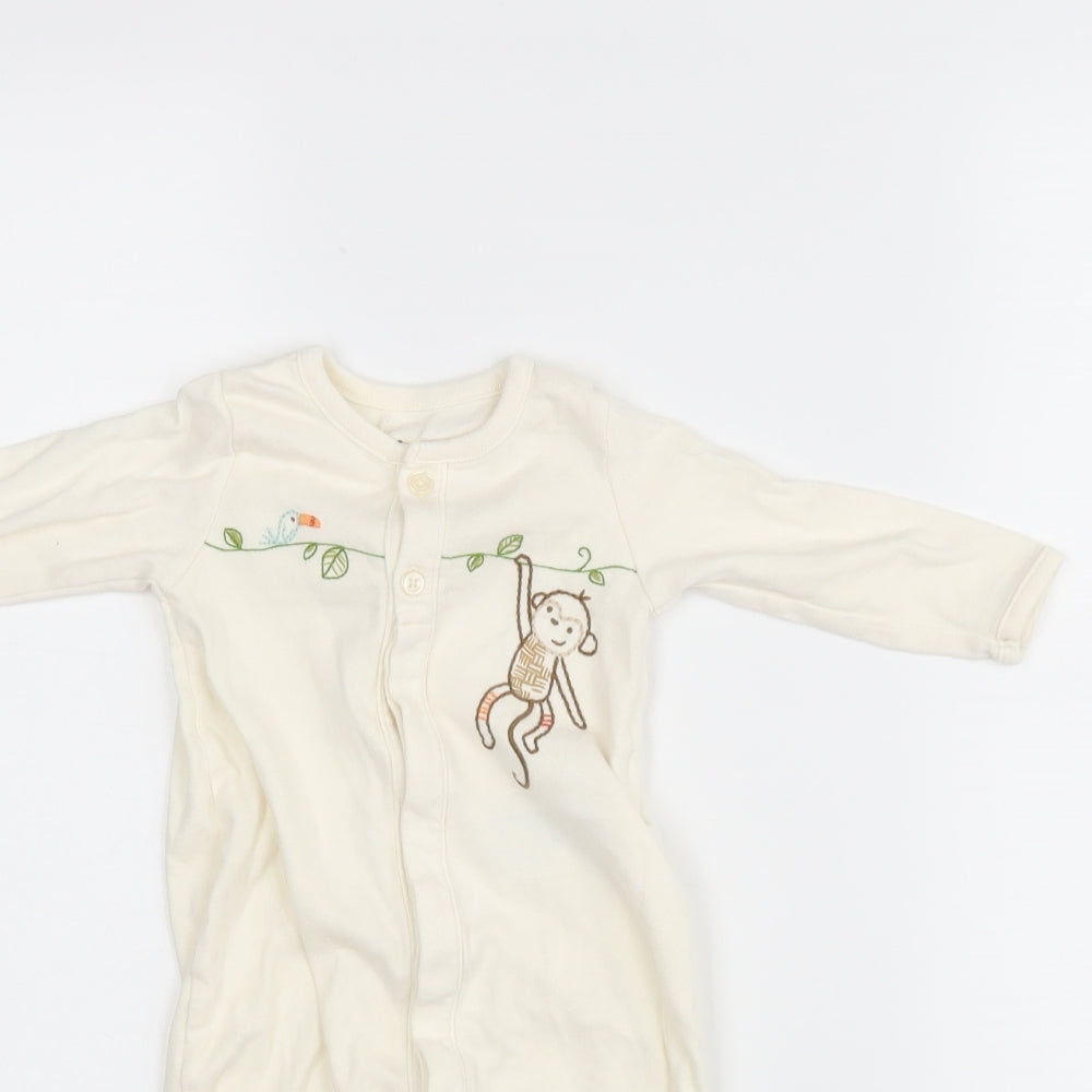Gap Baby White Ikat  Babygrow One-Piece Size 3-6 Months