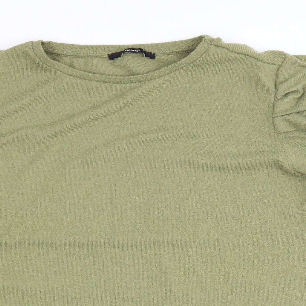 George Womens Green   Pullover Jumper Size 20