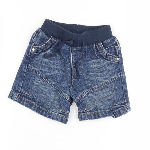 George Boys Blue   Cropped Jeans Size 9-12 Months