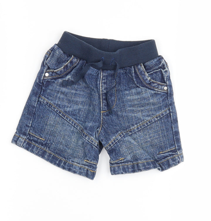 George Boys Blue   Cropped Jeans Size 9-12 Months