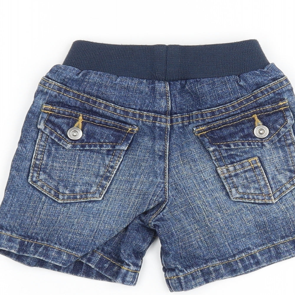 George Boys Blue   Cropped Jeans Size 9-12 Months